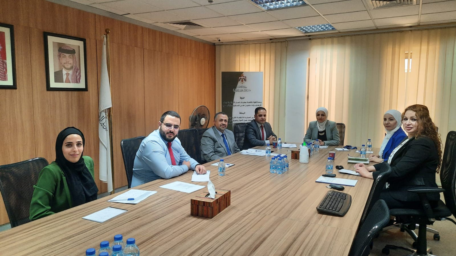 عقد الاجتماع الثالث خلال مرحلة التنفيذ لمناقشة الخطة التنفيذية والأطر الزمنية وتوصيات المجتمع المدني لتنفيذ أنشطة الالتزام