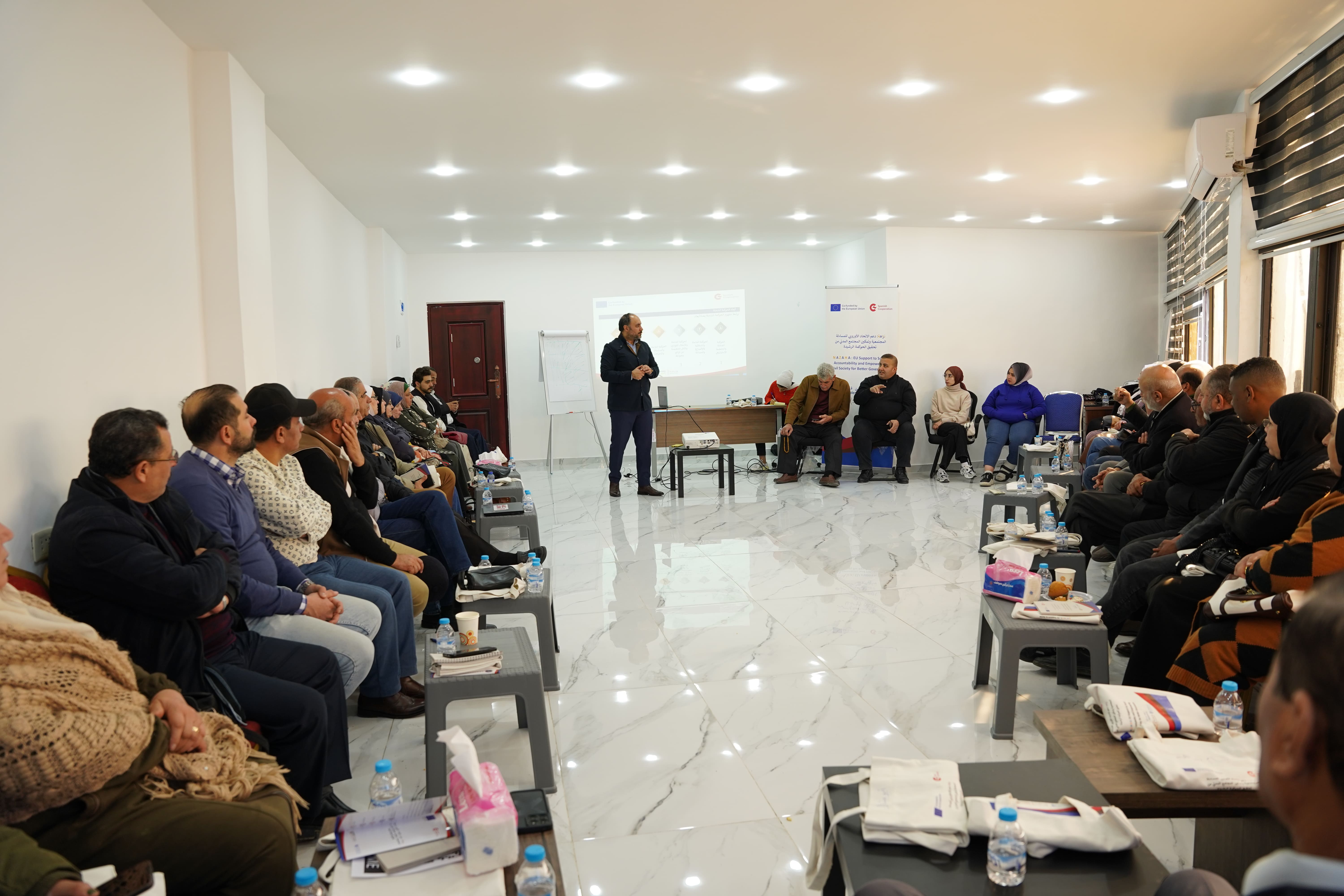 سجل الجمعيات ودائرة مراقبة الشركات بالتعاون مع منظمة راصد يعقدان ورشة عمل في جرش حول حوكمة المجتمع المدني